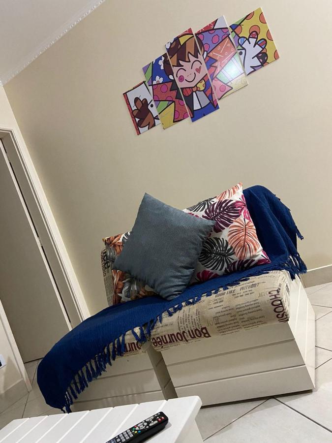 Apartamento Encantador No Guaruja, Praia Da Enseada - Apenas 600M Da Praia ! Bagian luar foto